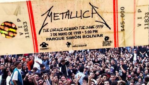 Metallica en Colombia: 25 años después